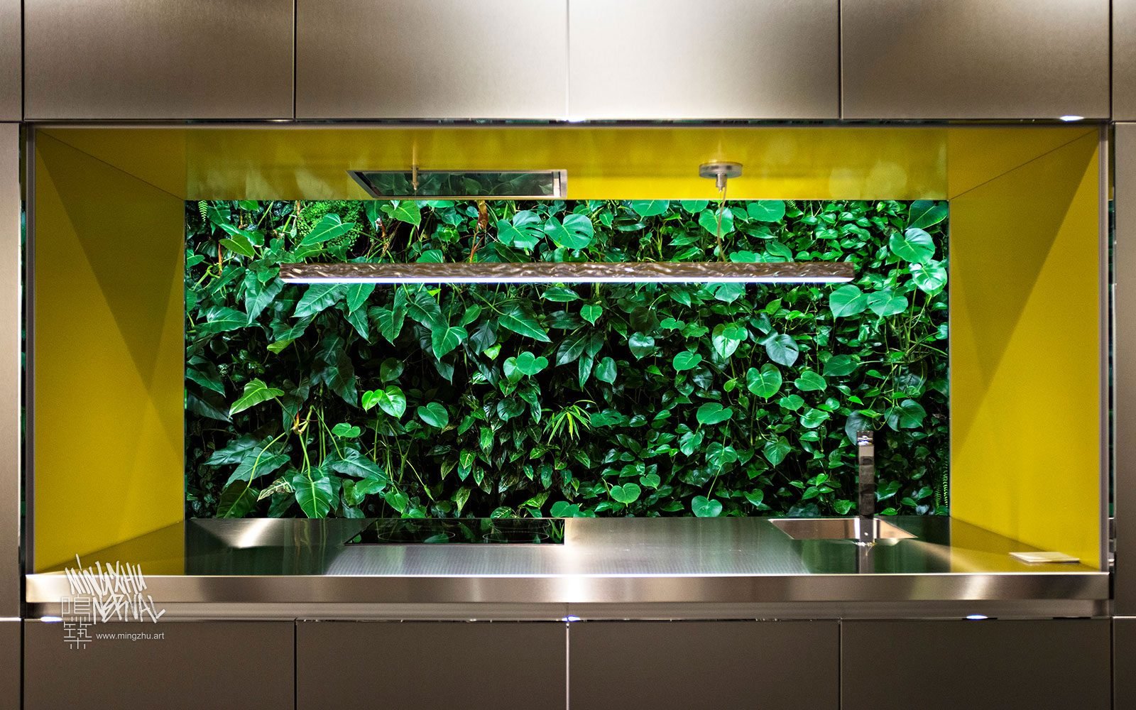 At Mingzhu Nerval, we thrive at creating the most beautiful vertical gardens in the world. For this luxury penthouse, we created a sophisticated living wall design – Shanghai, 2010.