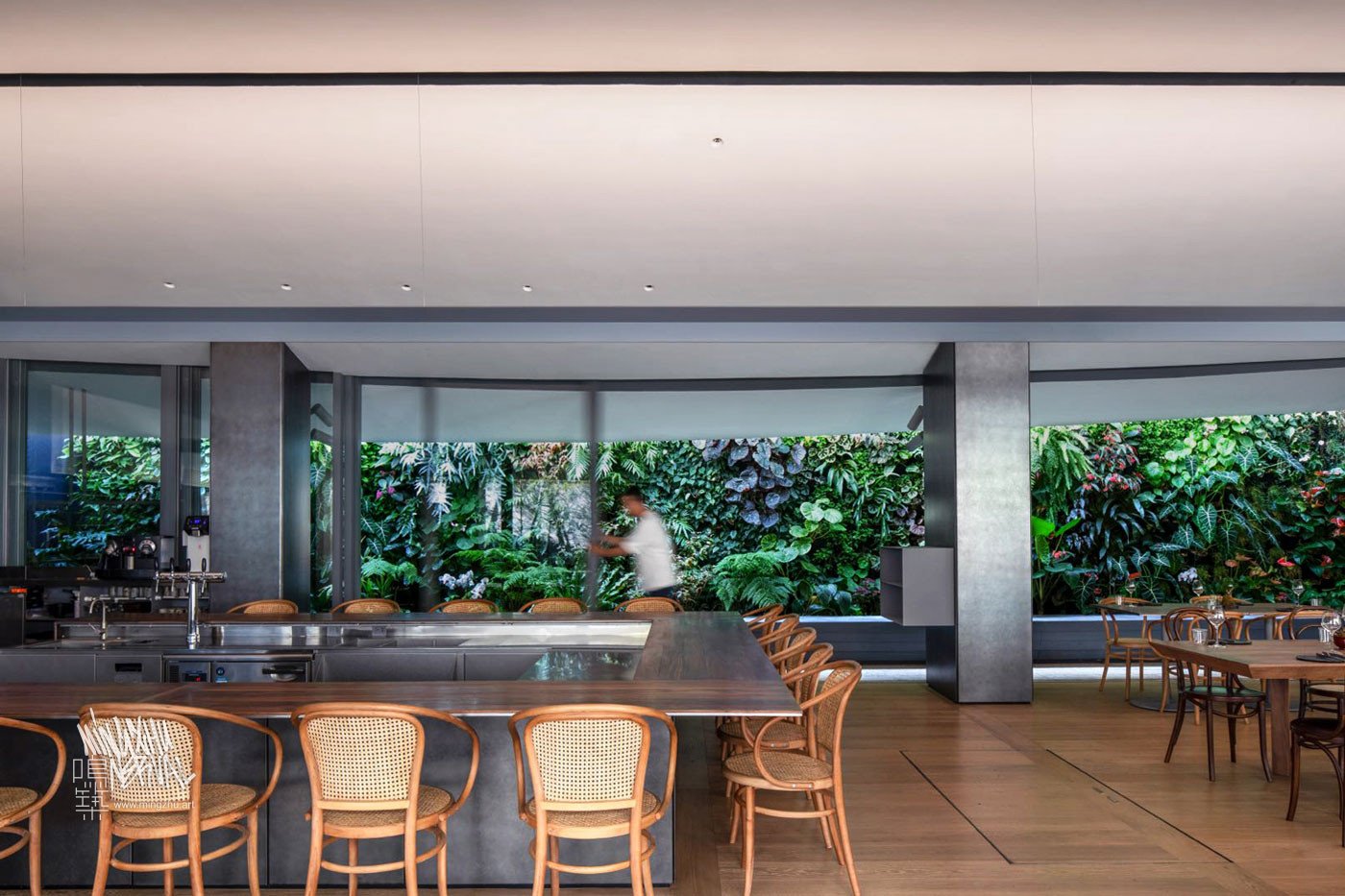Vertical garden by Mingzhu Nerval at Bloom in Shanghai, 2018