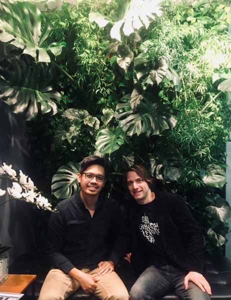 Mingzhu Nerval vertical living wall experts created the best garden design art at Studio Illumine in Shanghai.
