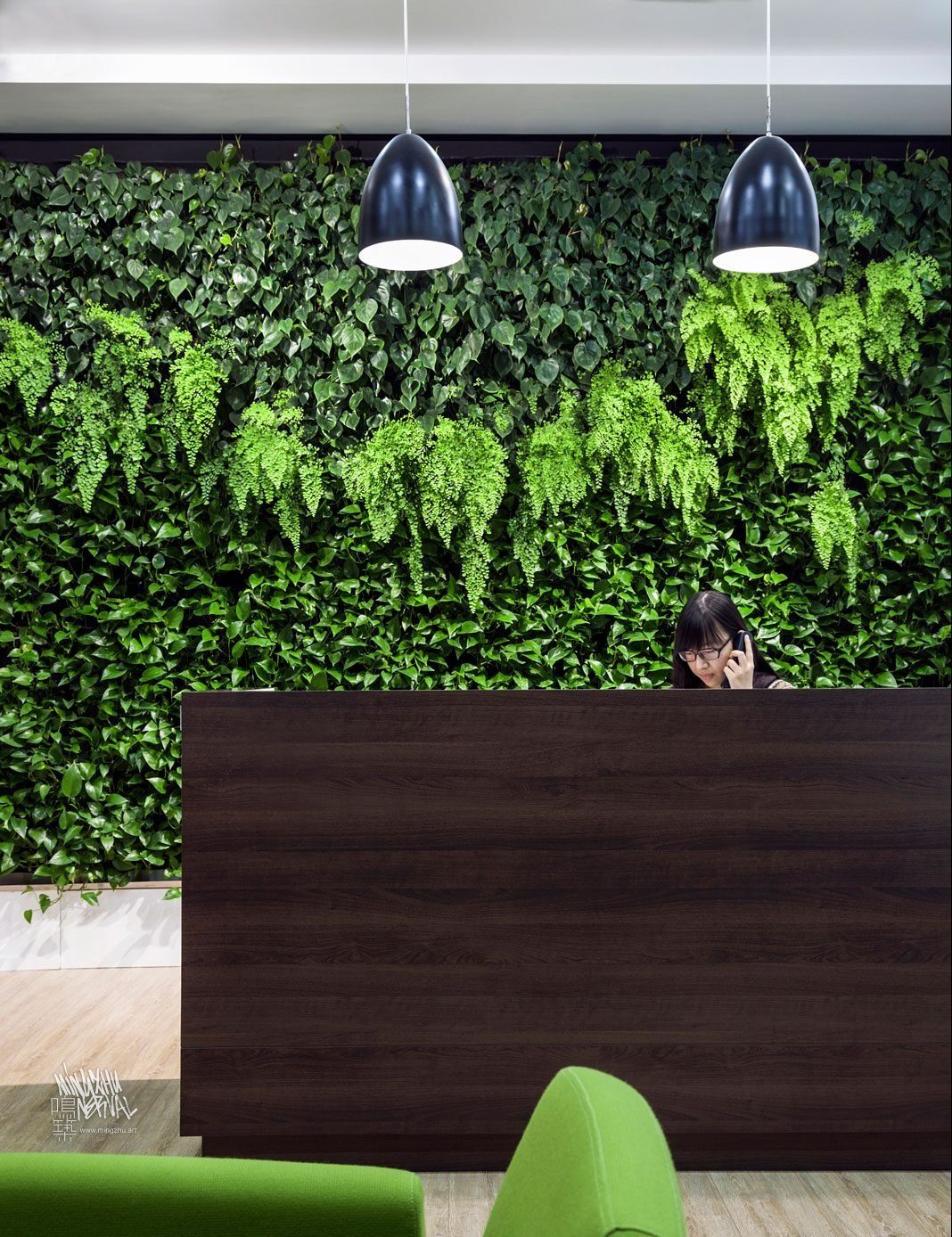 At Mingzhu Nerval, we thrive at creating the most beautiful vertical gardens in the world. For SCA, we created a fresh living wall design - Shanghai, 2011.