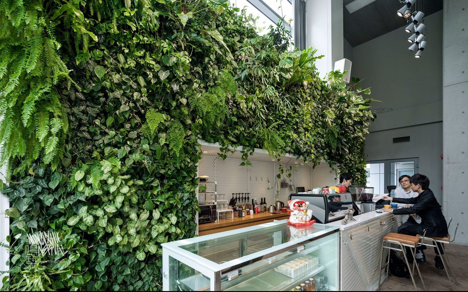 At Mingzhu Nerval, we thrive at creating the most beautiful vertical gardens in the world. For the Tongji International Design Center, we created a pretty living wall design - Shanghai, 2013.
