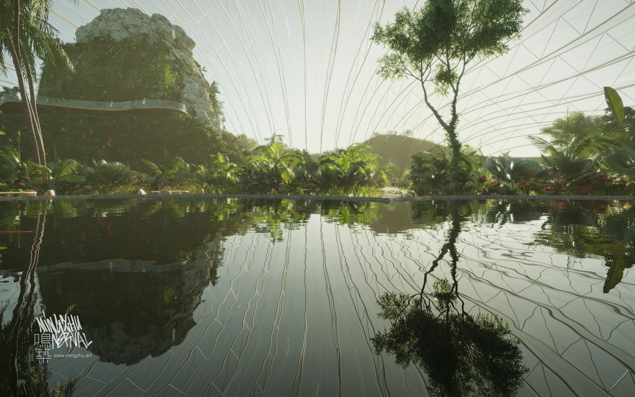 World's largest tropical dome
