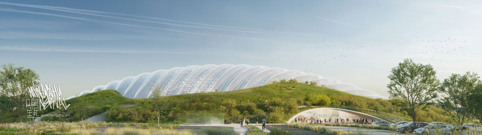 Botanical Garden by Mingzhu Nerval in France, 2023