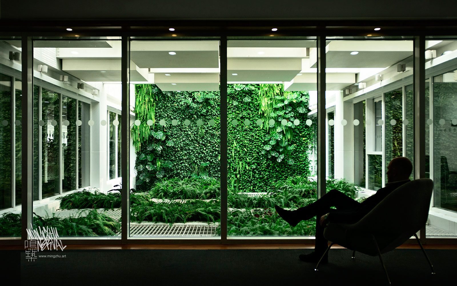 Vertical Garden by Mingzhu Nerval | Clariant At Mingzhu Nerval, we thrive at creating the most beautiful vertical gardens in the world. For Clariant, we created a gorgeous living wall design - Shanghai, 2010.