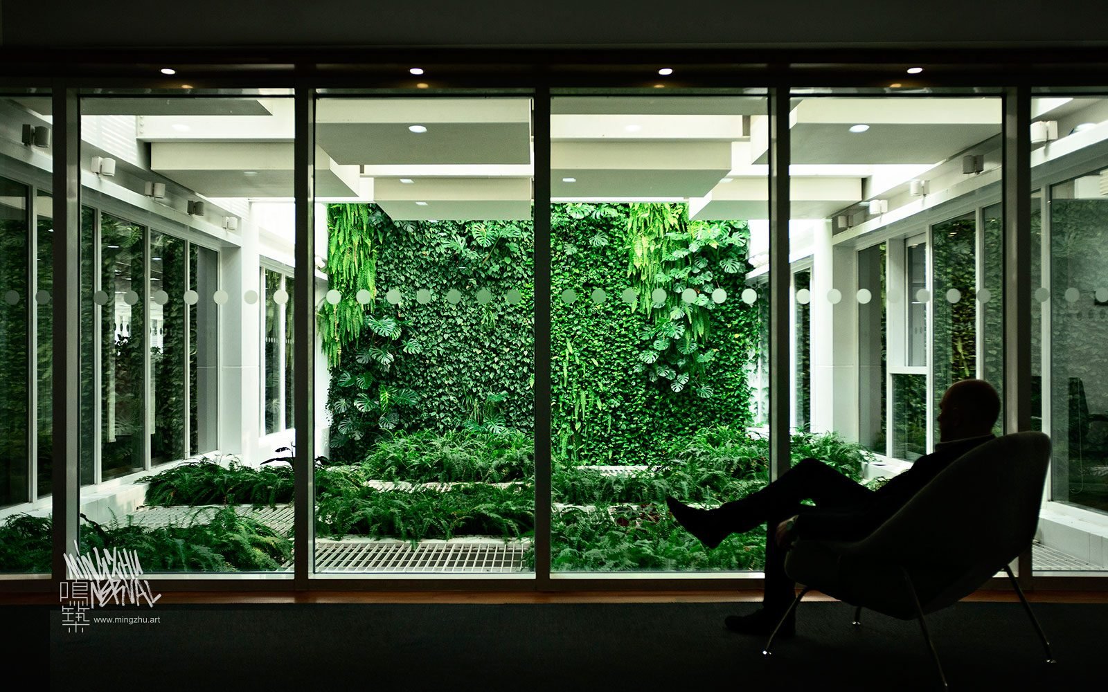 At Mingzhu Nerval, we thrive at creating the most beautiful vertical gardens in the world. For Clariant, we created a gorgeous living wall design - Shanghai, 2010.