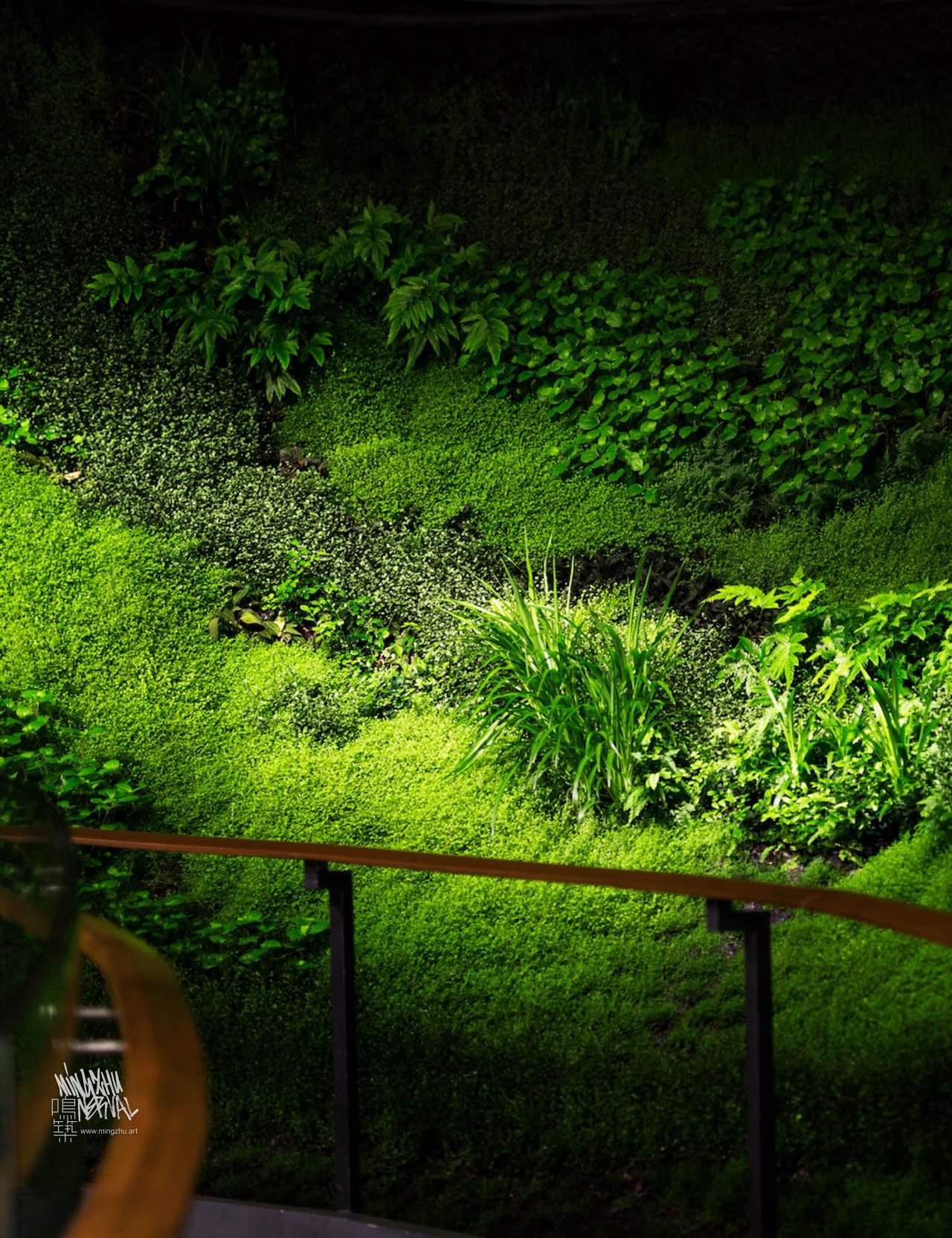 At Mingzhu Nerval, we thrive at creating the most beautiful vertical gardens in the world. For this private art foundation, we created a magical forest design - Chengdu, 2016.