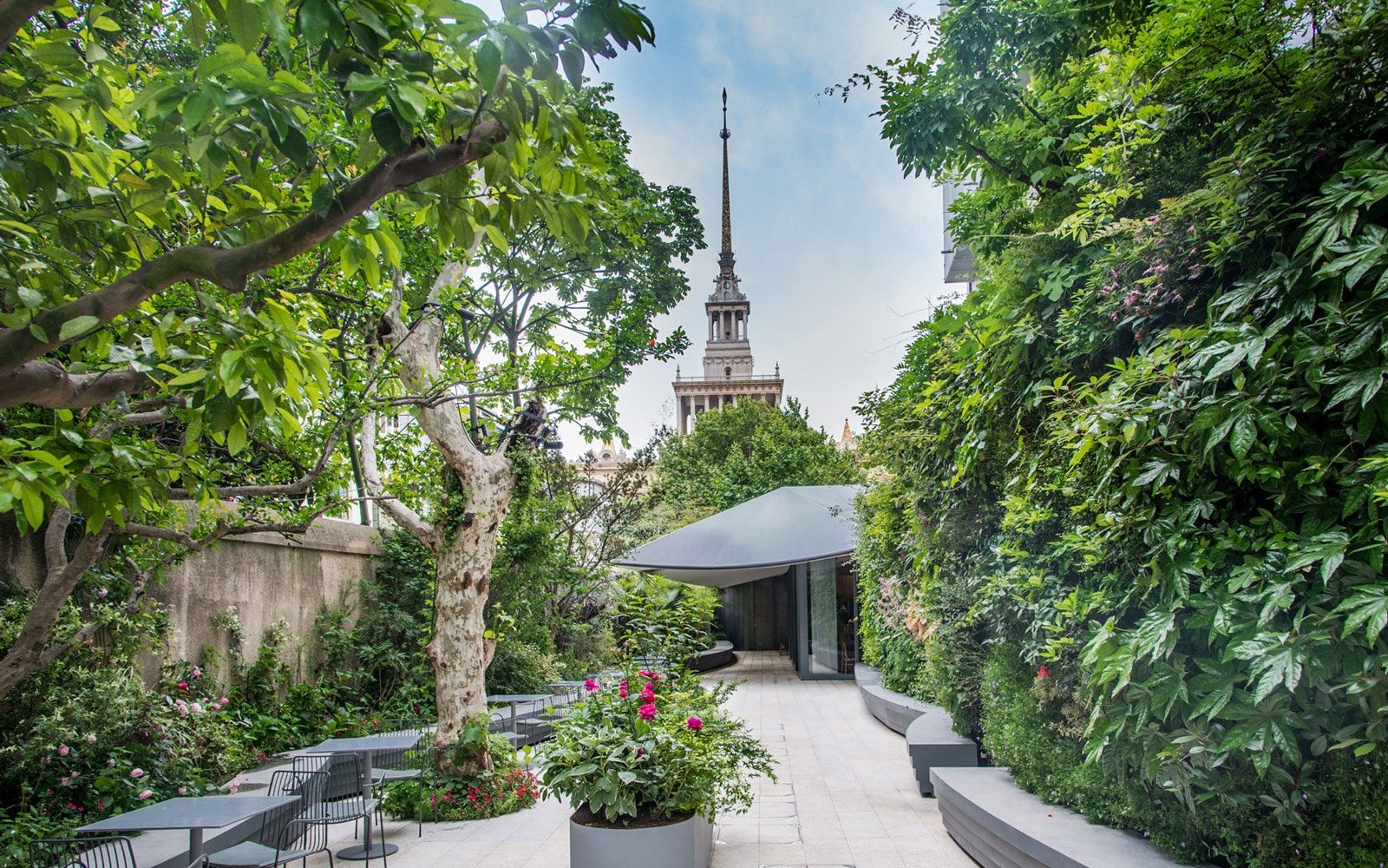 Vertical Garden by Mingzhu Nerval | Bloom At Mingzhu Nerval, we thrive at creating the most beautiful vertical gardens in the world. For Bloom, we created a wonderful garden restaurant design - Shanghai, 2018.