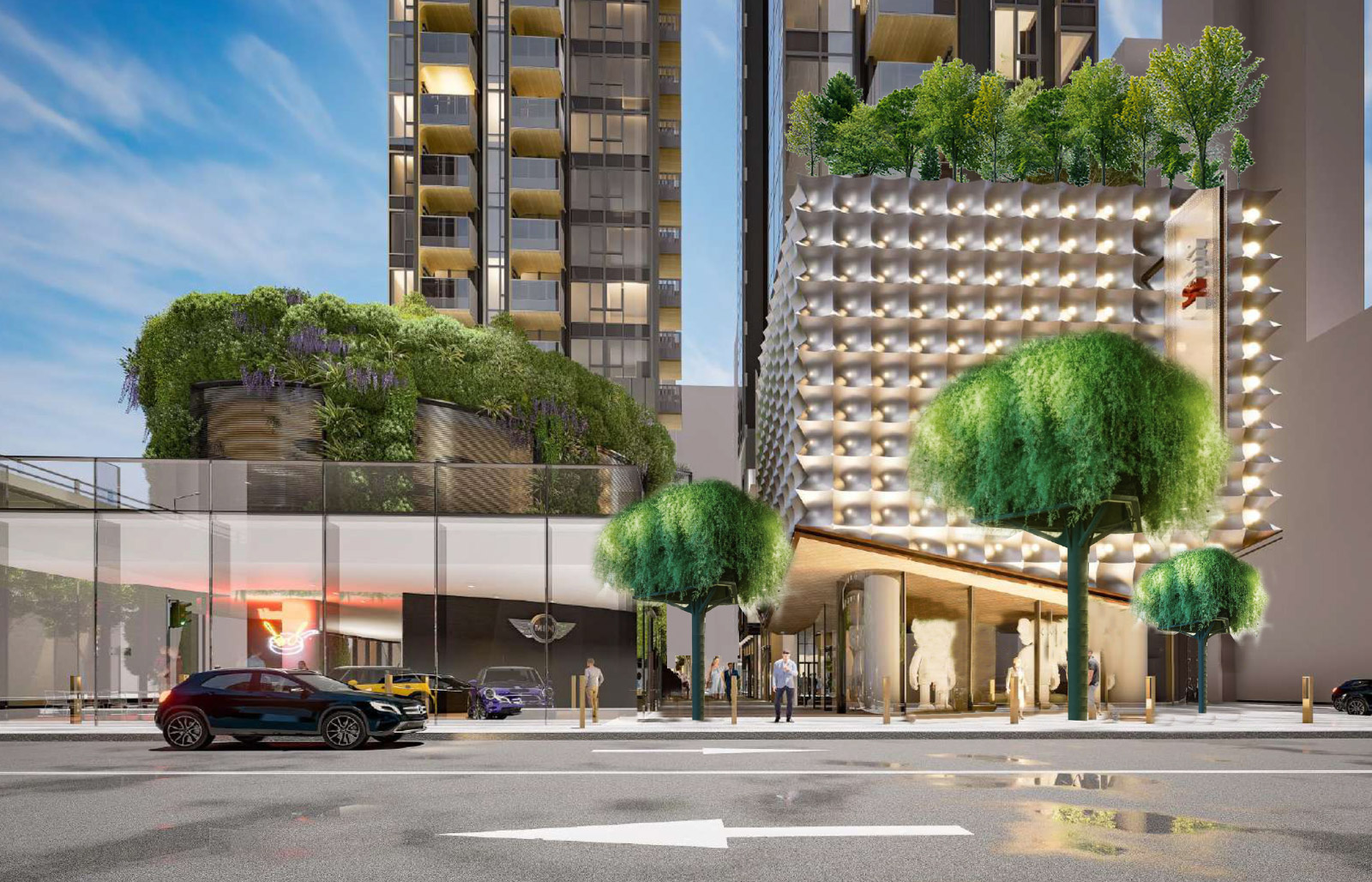 Mingzhu Nerval vertical living wall experts - luxury garden design, in Hong Kong, 2022