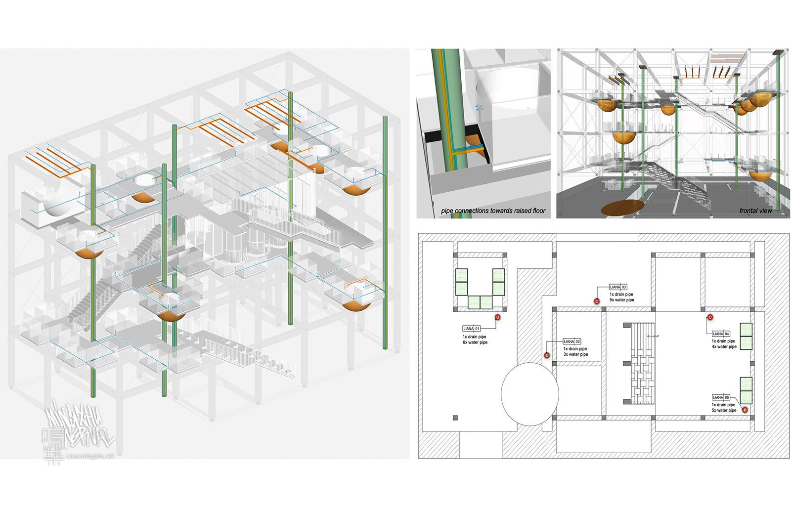 Mingzhu Nerval vertical living wall experts - luxury garden design, in Tirana, 2023