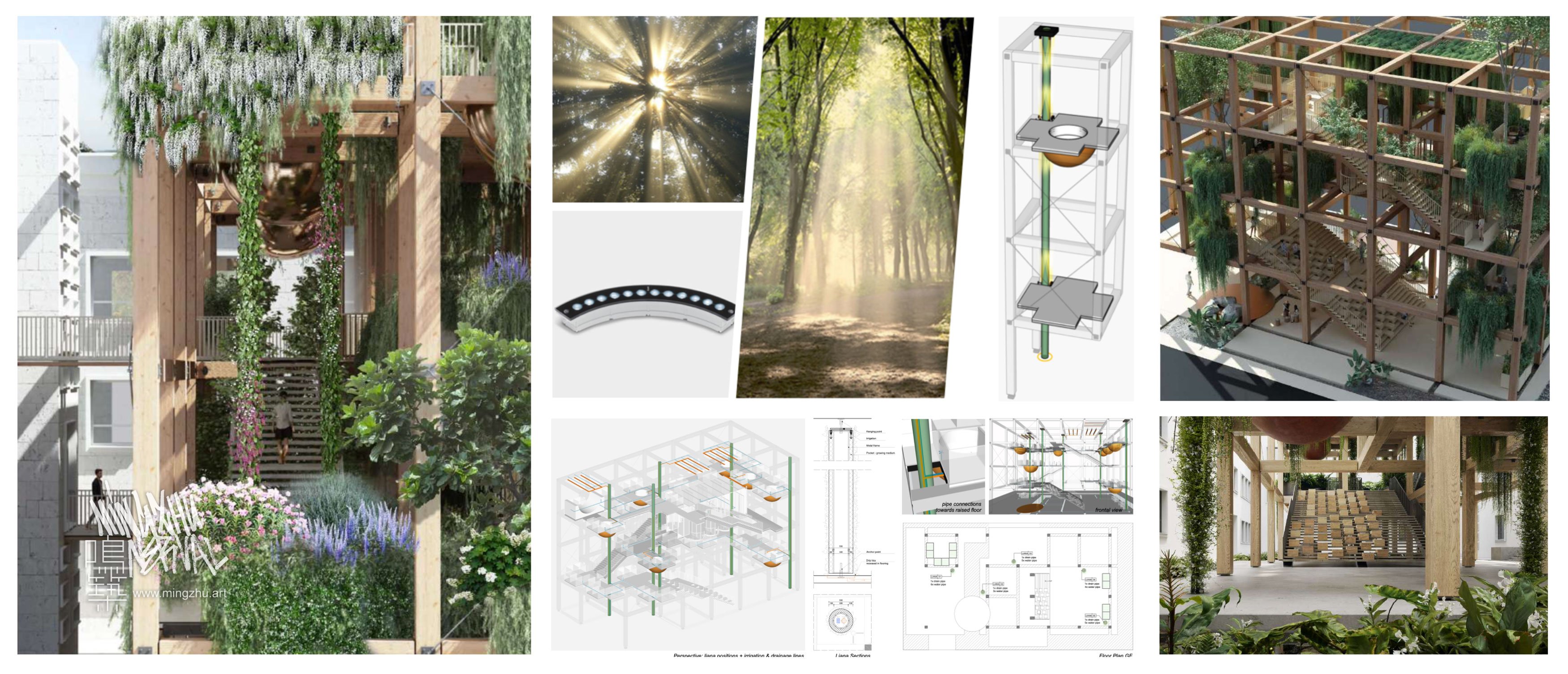 Mingzhu Nerval vertical living wall experts - luxury 3D garden design, in Tirana, 2023