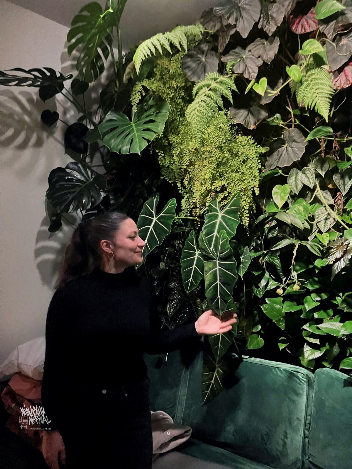 Francesca in Paris: Botanical Artistry & Vertical Garden Projects by Mingzhu Nerval