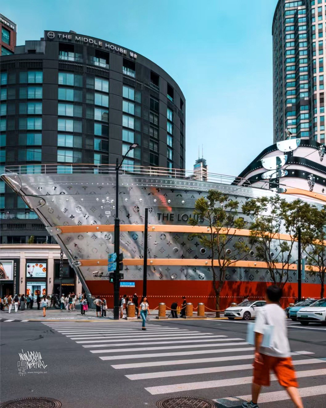 Louis Vuitton, « The Louis » , Shanghai 2025, Mingzhu Nerval Boutique Garden