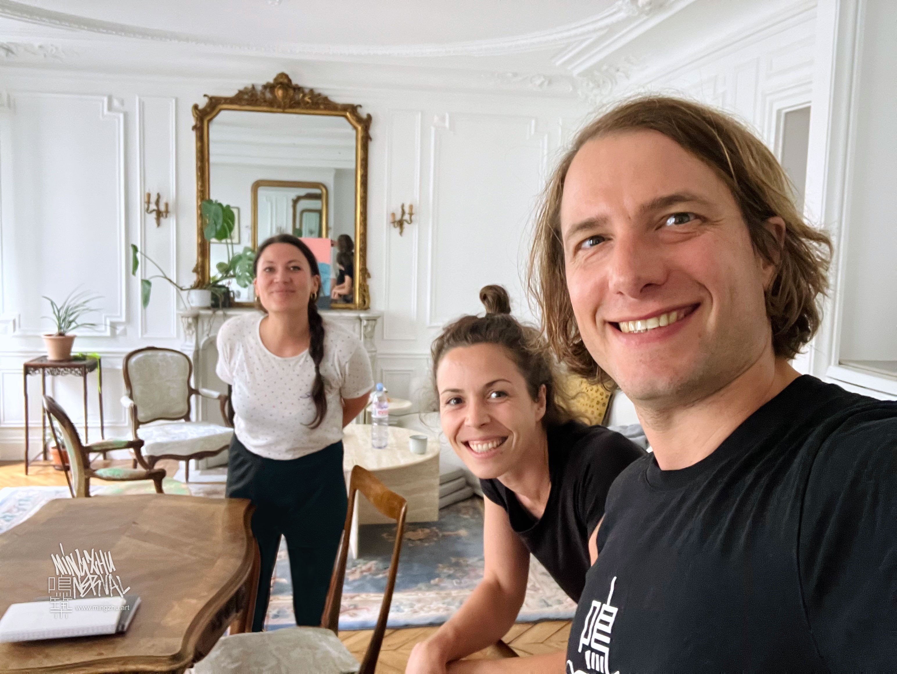 Mingzhu Nerval Team workshop in Paris, 2025