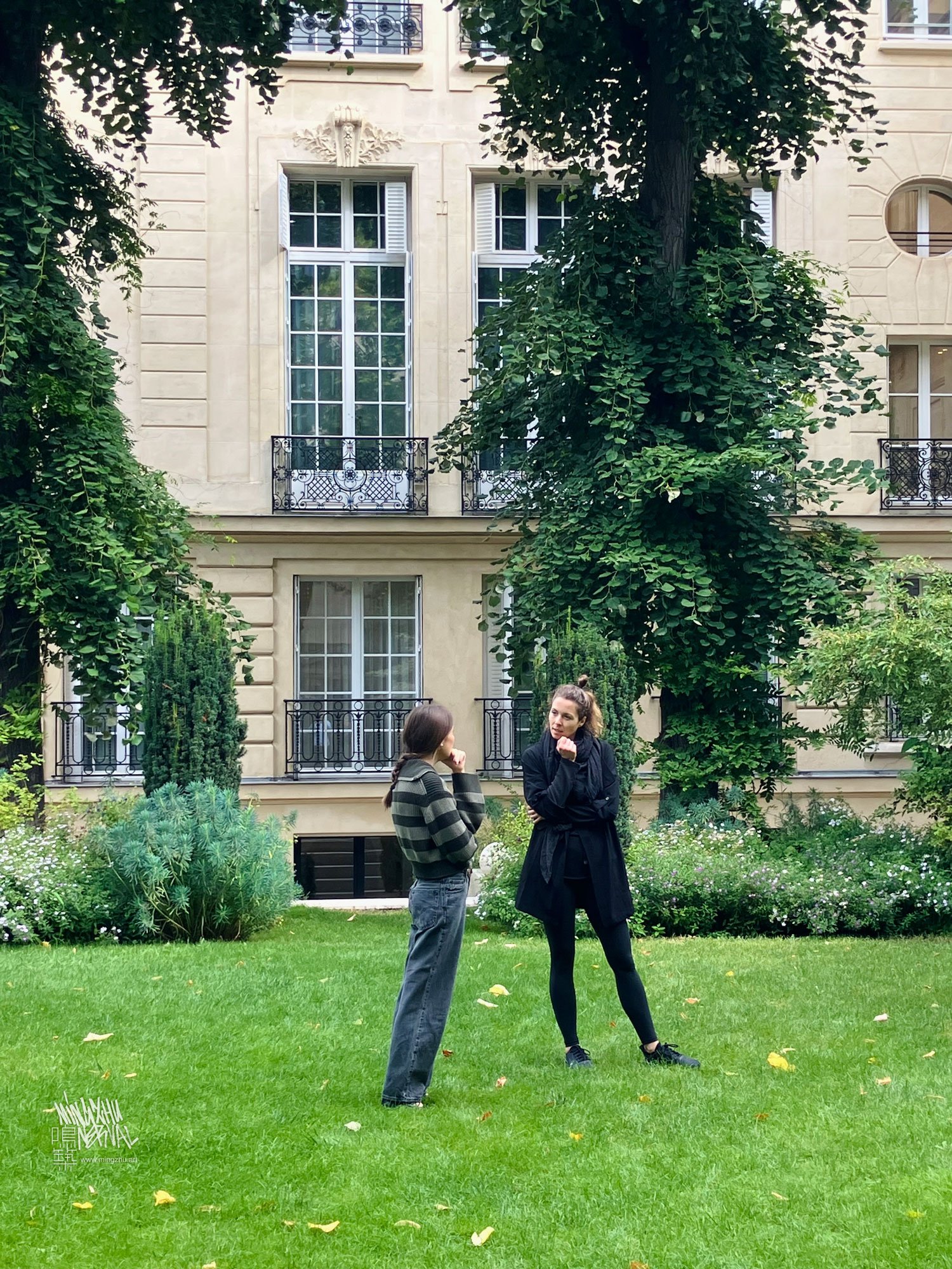 Mingzhu Nerval Team workshop in Paris, 2025