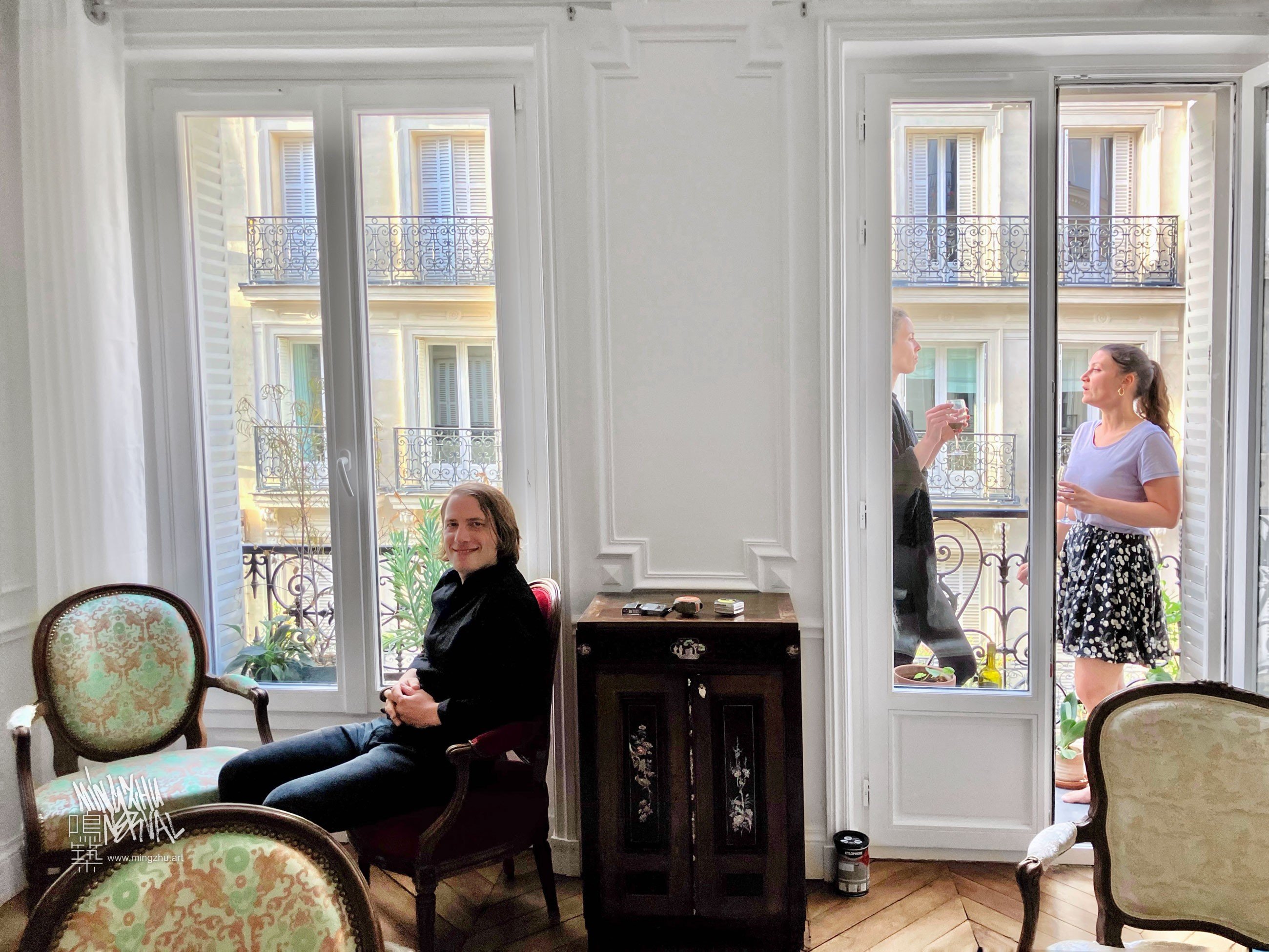 Mingzhu Nerval Team workshop in Paris, 2025