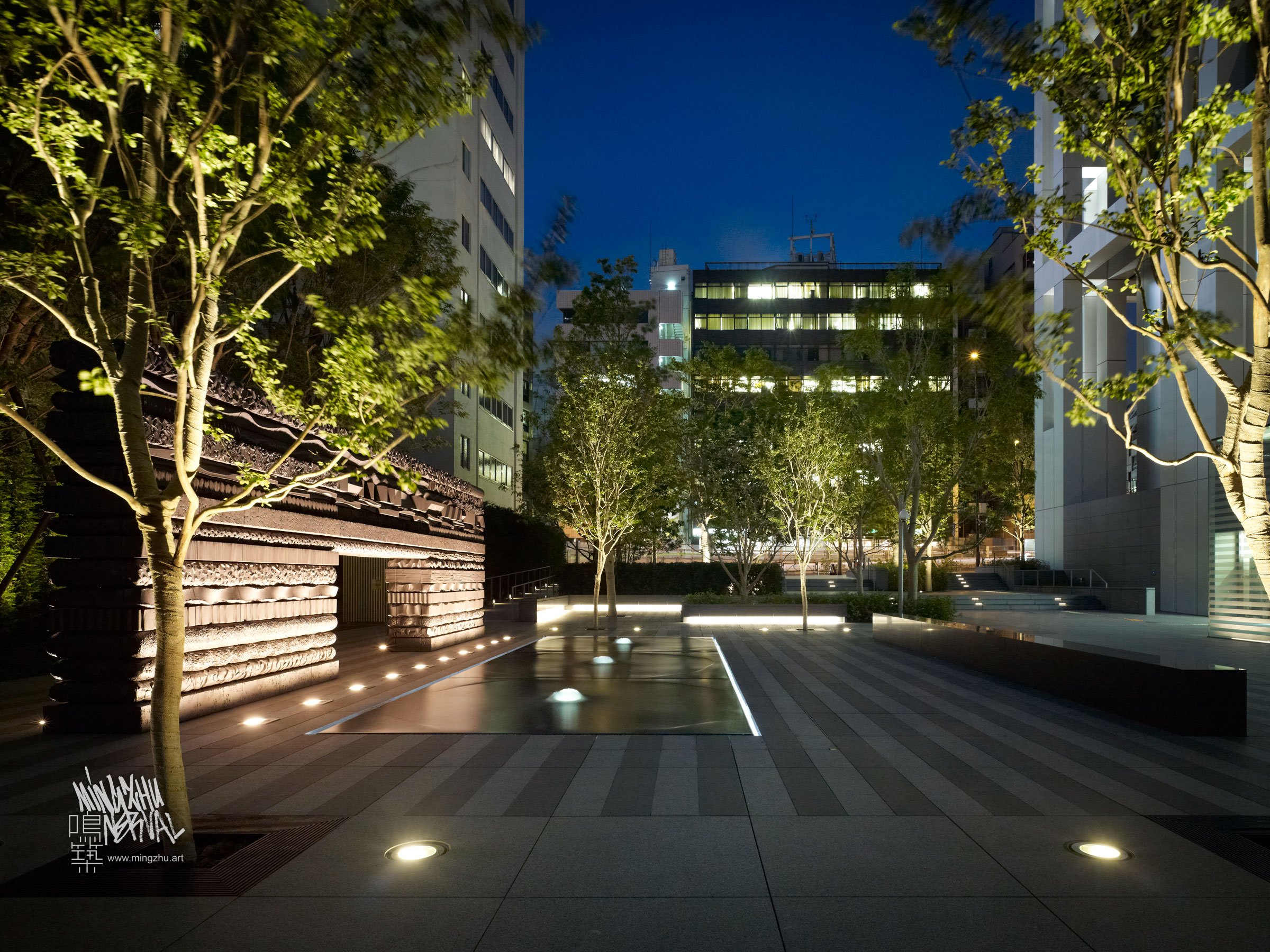 Tokyo K Tower, Mingzhu Nerval landscape urban plaza design, 2013