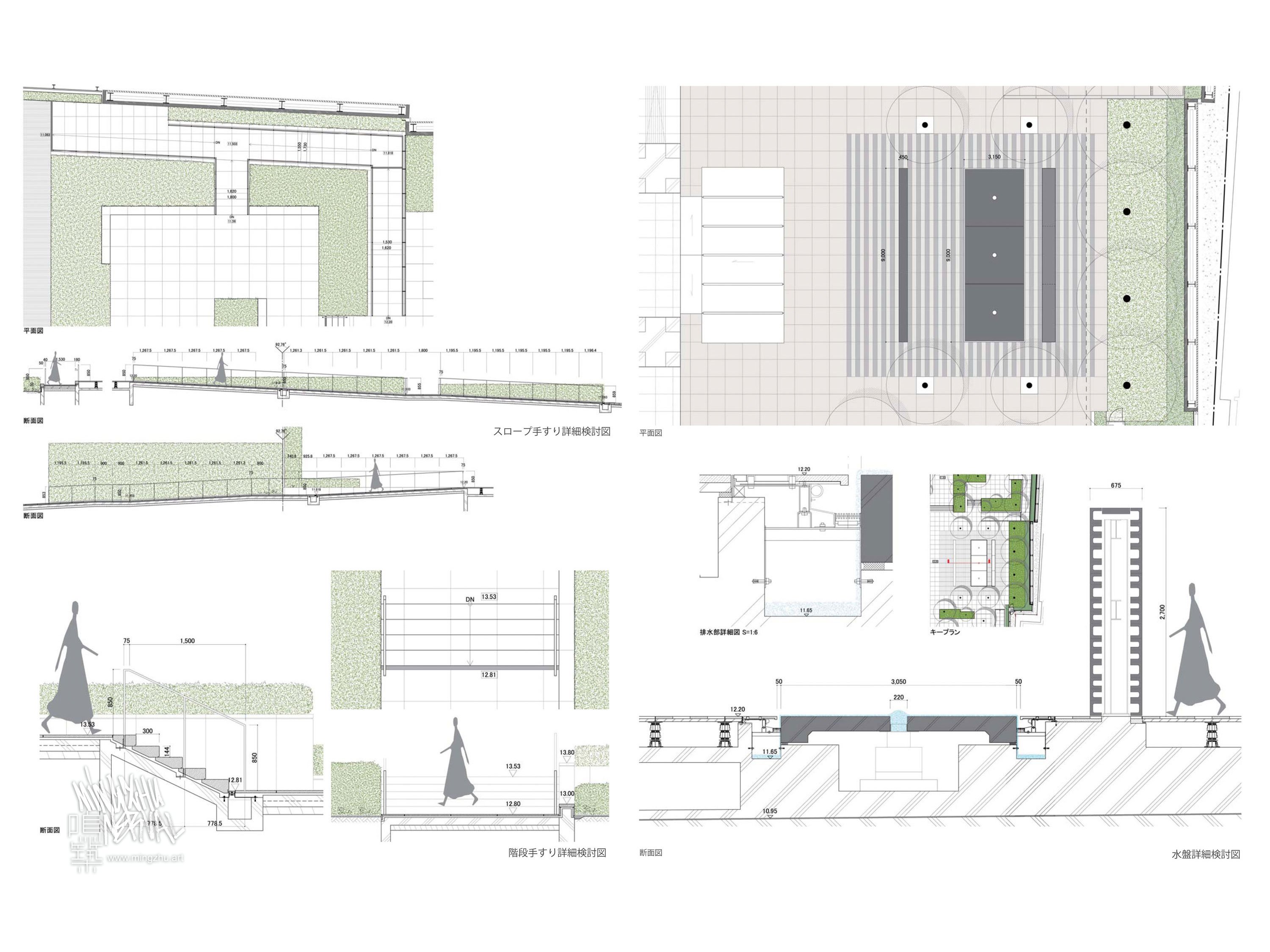 Tokyo K Tower, Mingzhu Nerval landscape urban plaza design details, 2013
