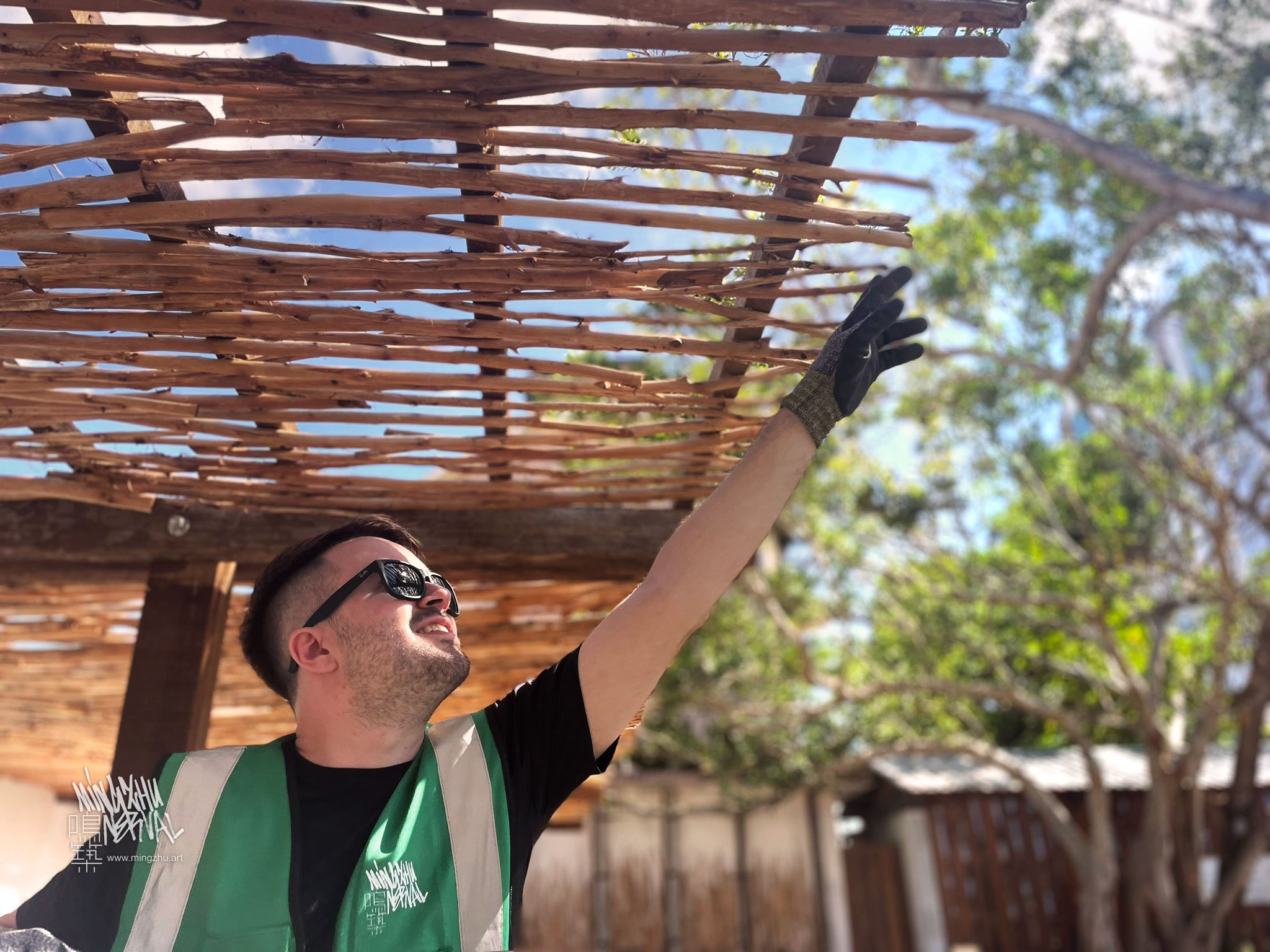 Mingzhu Nerval, garden cultivation in Kenting, Taiwan