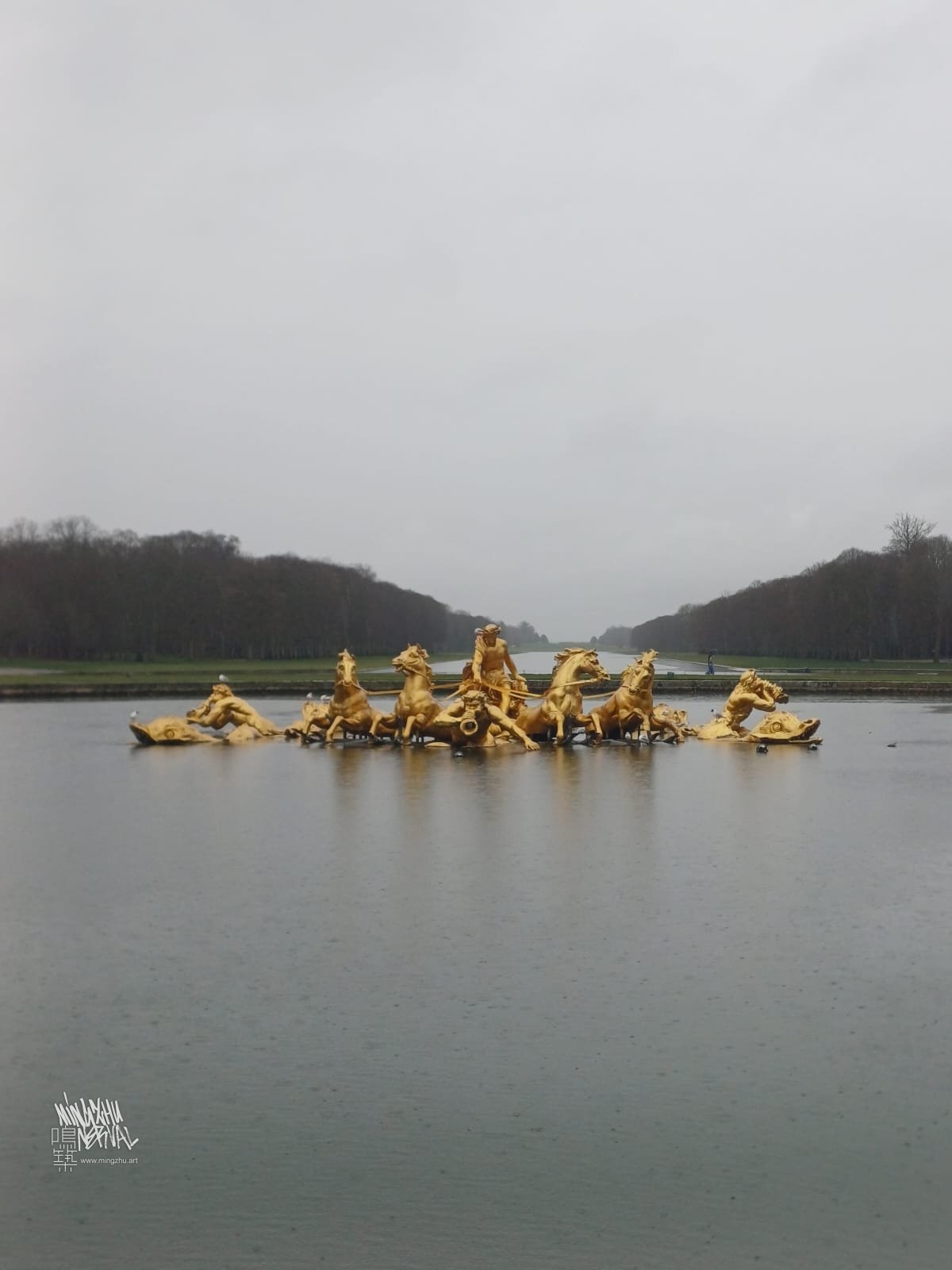 Mingzhu Nerval Team workshop and Versailles garden tour in Paris, 2026