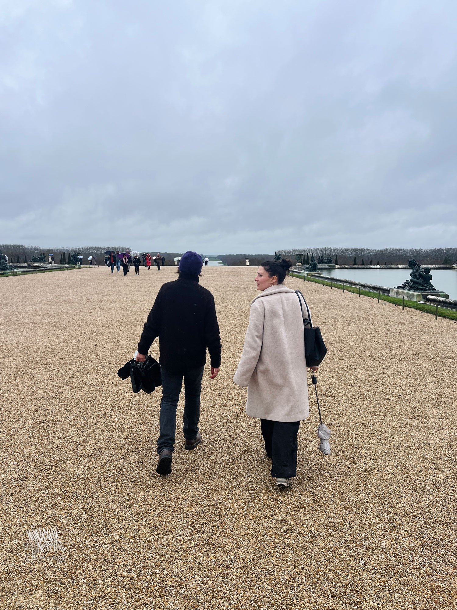 Mingzhu Nerval Team workshop and Versailles garden tour in Paris, 2026